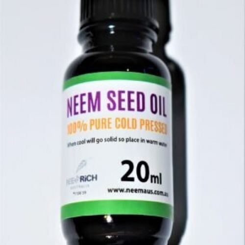 Neem Seed Oil 20ml (.68 fl ozs)